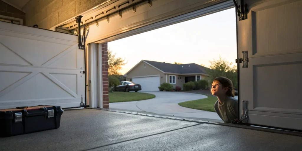 How to Fix a Garage Door That Clunks When Opening